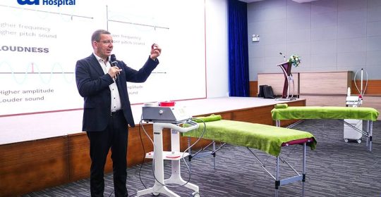 11/08/2025: Enraf – Nonius Vietnam và hãng E.M.S. Electro Medical hân hạnh là nhà tài trợ Hội thảo “Vai trò của liệu pháp sóng xung kích ngoài cơ thể điều trị không xâm lấn trong y học hiện đại” tại Bệnh viện Đa Khoa Tâm Anh Hà Nội
